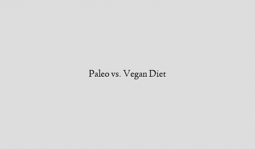 Paleo vs.  Vegan Diet