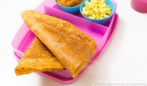 Adai Dosa Recipe / Multi-lentil Dosa – South Indian Healthy | Kids Lunch Box Recipe