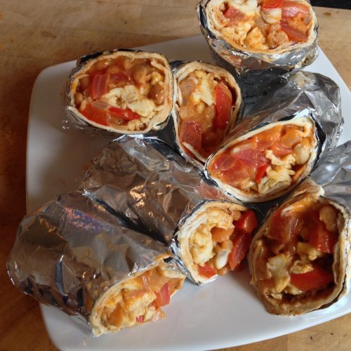 All Day Breakfast Vegetarian Burritos Recipe – MYVIRGINKITCHEN