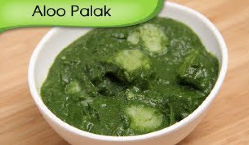 Aloo Palak – Potato Spinach Curry – Indian Main Course Gravy Recipe By Ruchi Bharani [HD]