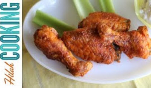 Baked Chicken Wings Recipe – Healthy Hot Wings!