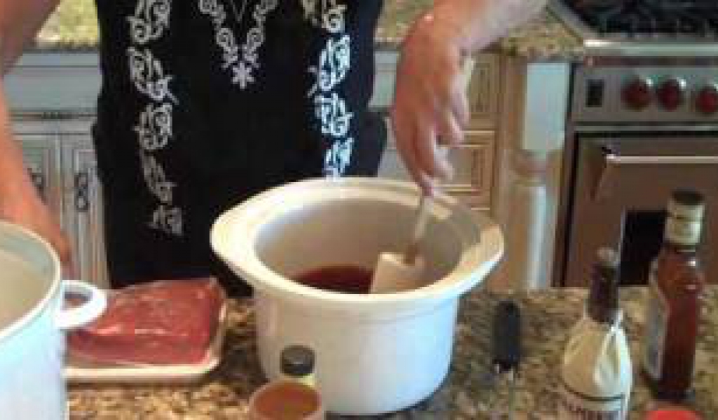 Barbecue Beef Brisket – Crockpot Method