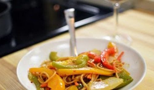 Best Vegetarian Teriyaki Noodles Recipe