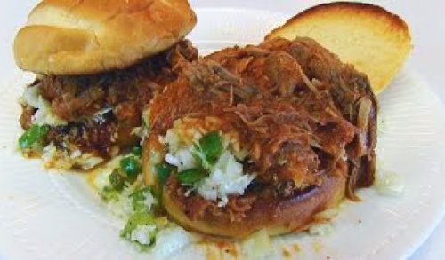Betty’s Slow Cooker Pulled Pork Barbecue Sandwich (Culinary Institute of America)