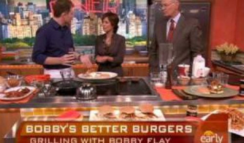 Bobby Flay’s Breakfast Burgers