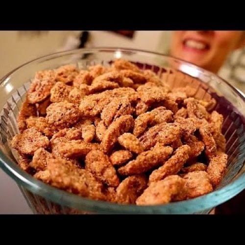 Candied Pecans – Easy Pecan Candy Recipe