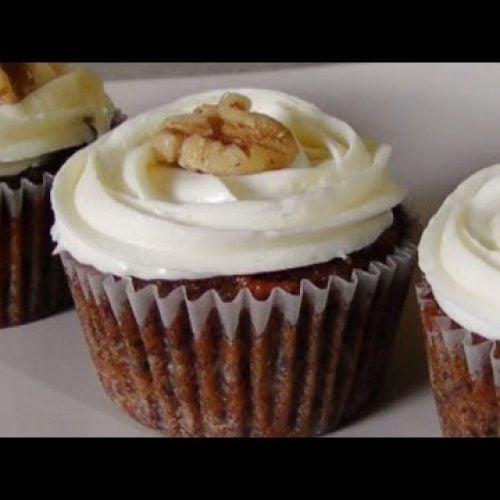 Carrot Cake Cupcakes  – Gluten Free Paleo Recipe