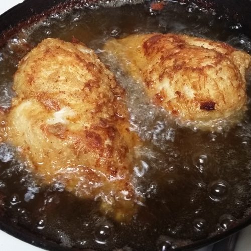 Cast Iron Cooking Fried Chicken Recipe