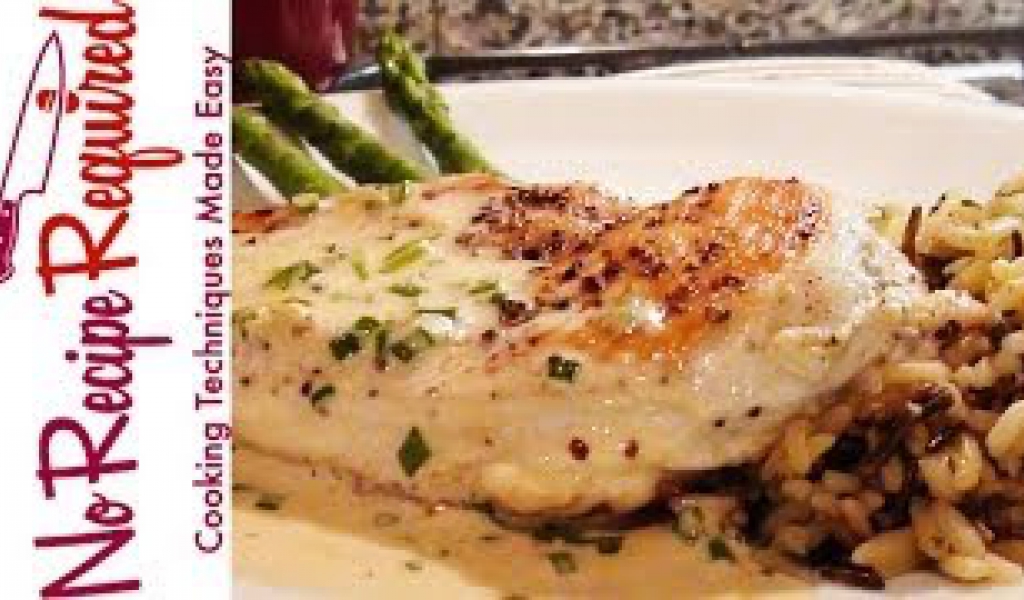 Chicken Breast with Mustard Cream Sauce – NoRecipeRequired.com