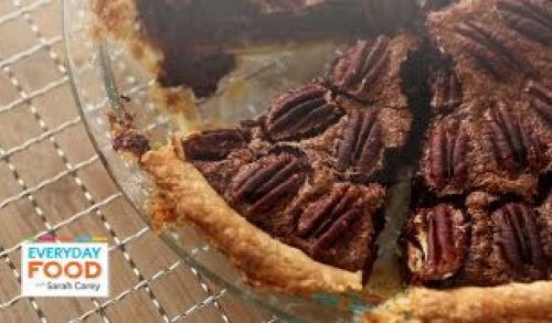 Chocolate-Pecan Pie | Thanksgiving Recipes | Everyday Food with Sarah Carey