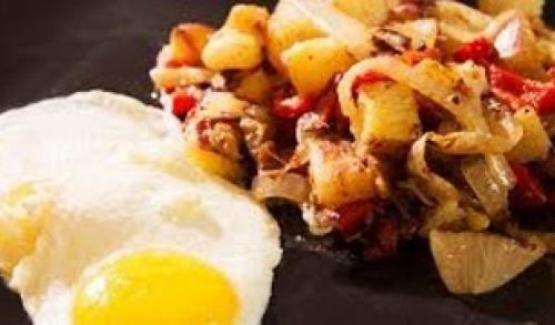 Classic Breakfast : Eggs & Fried Potatoes Recipe