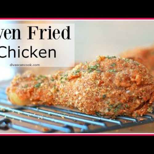 Crispy, Juicy Oven Fried Chicken Drumsticks Recipe