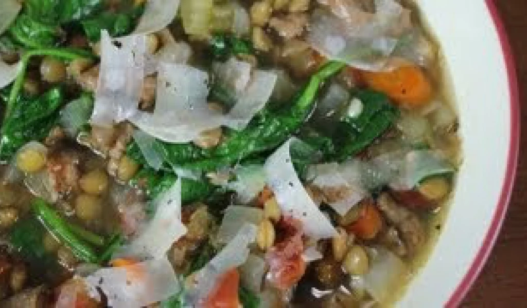 Crock Pot Sausage and Lentil Stew Recipe