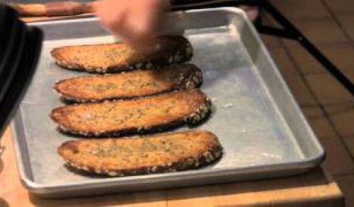 Daniel Humm Prepares a Gruyere Sandwich