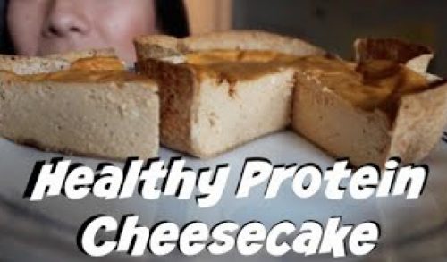 Easy High PROTEIN 550 Calorie WHOLE Cheesecake Recipe! Low Carb, Low Fat
