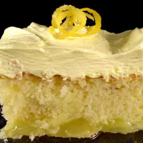 Easy Lemon Dream Cake (Recipes Using Cake Mixes)- with yoyomax12