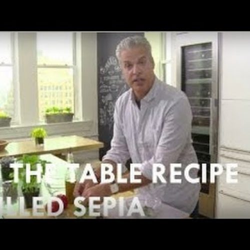 Eric Ripert’s Grilled Sepia, Tomato, & Basil Pesto | Reserve Channel Recipes| Reserve Channel