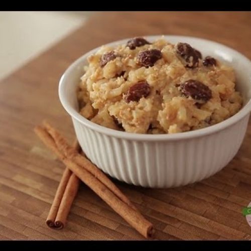 Fix-It and Forget-It: Slow Cooker Vanilla Bean Rice Pudding