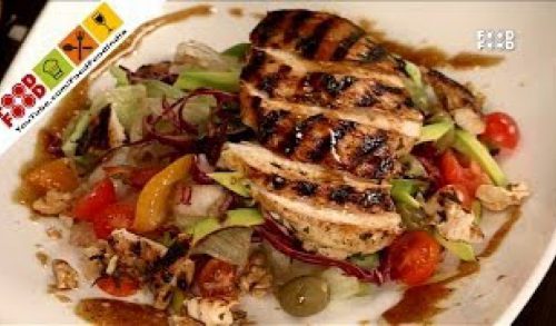 Grilled Chicken Salad with Citrus Dressing | Food Food India – Fat To Fit | Healthy Recipes