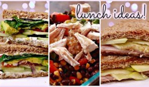 Healthy + Unique Lunch Ideas!