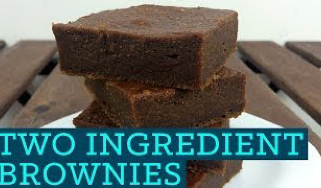 Healthy Brownies! 2 Ingredients! – Two Ingredient Takeover S01E04