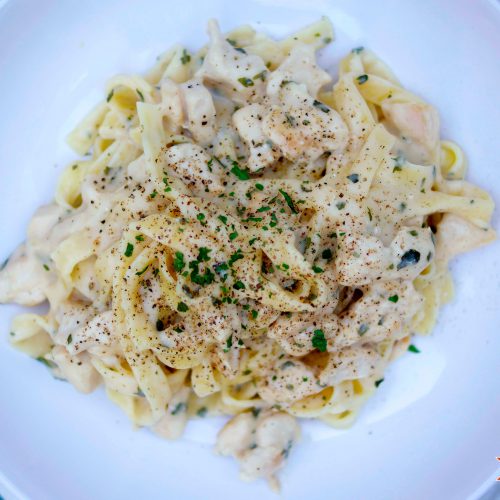 Healthy Chicken Pasta Alfredo Recipe
