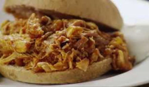 Healthy Crock Pot BBQ Pulled Chicken Recipe
