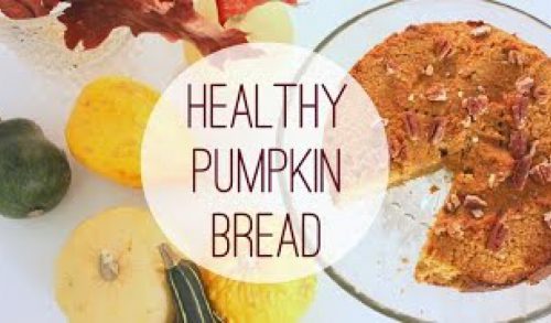 Healthy pumpkin bread (sugar and gluten free!)
