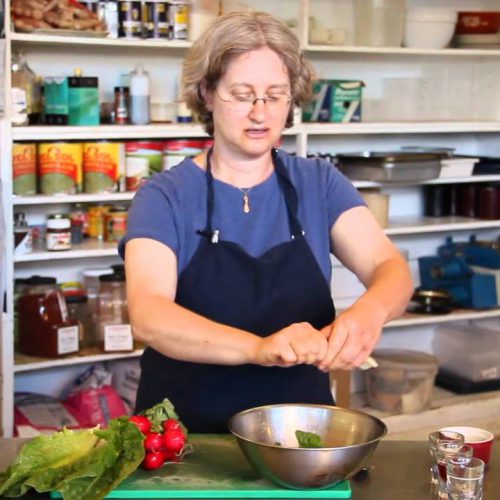 Healthy Salads : Lettuce Radish Salad