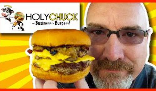 Holy Chuck Burgers – The Holy Chuck Signature Burger, Fries and Chocolate Shake
