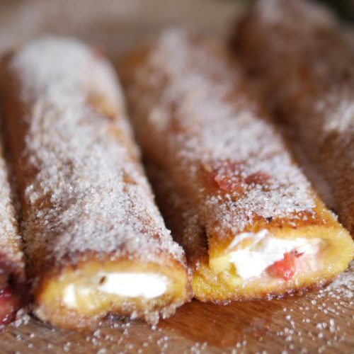 HOMEMADE FRENCH TOAST ROLL UPS RECIPE