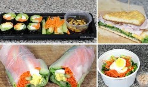 How to | 3 Back to School Quick & Easy Healthy Lunch Ideas