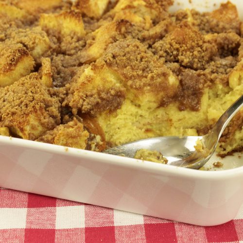 How to Make Baked French Toast (Bread Pudding)!