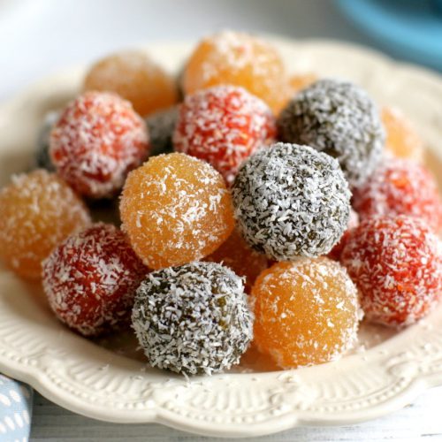 How to make GUMMY FRUIT CANDY (recipe) –  Cách làm mứt kẹo dẻo hoa quả