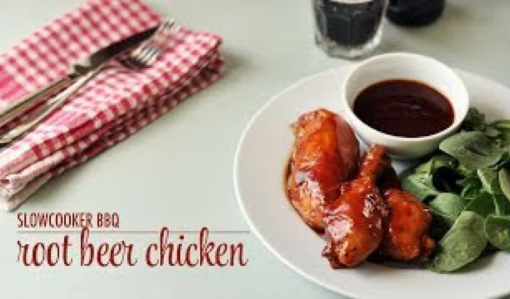 How To Make Slow Cooker BBQ Root Beer Chicken with Rachel Hollis, The Hurried Hostess