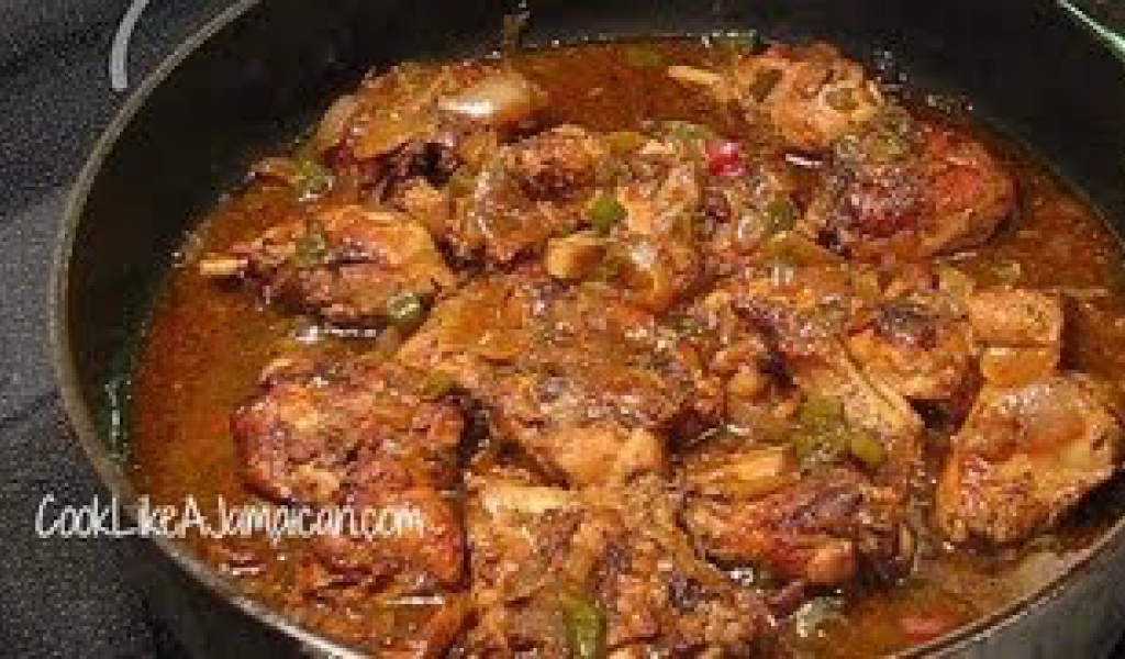 Jamaican Brown Stew Chicken Recipe Video