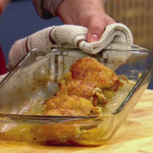 Let’s Dish host Chris Koetke shares his Stuffed Roasted Chicken Thighs recipe