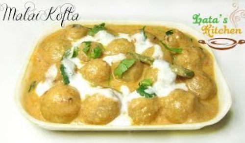 Malai Kofta Recipe — Indian Vegetarian Recipe Video in Hindi with English Subtitles by Lata Jain