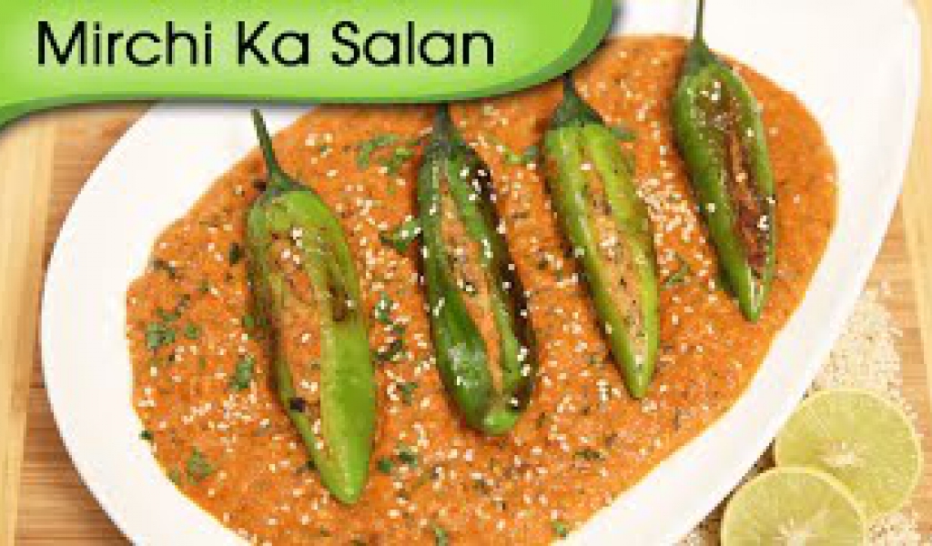 Mirchi Ka Salan – Popular Hyderabadi Curry Recipe By Ruchi Bharani