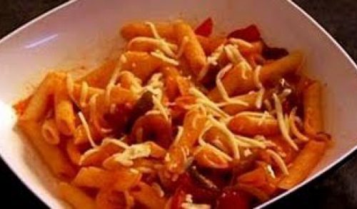 Mix Bell Peppers Pasta Recipe