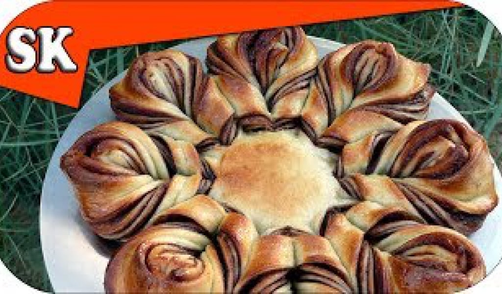 NUTELLA BRAIDED TEAR AND SHARE BREAD ♥ BlumenBrot