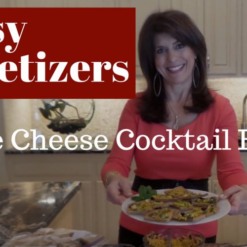 Olive Cheese Cocktail Bread- BEST Vegetarian Appetizer Recipes