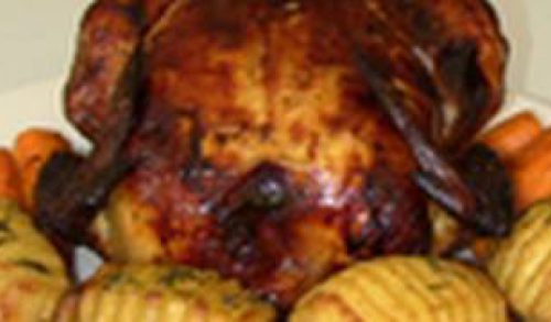 Orange Roast Chicken Recipe