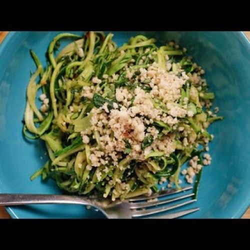 Paleo Zucchini “Pasta” Recipe | Get the Dish