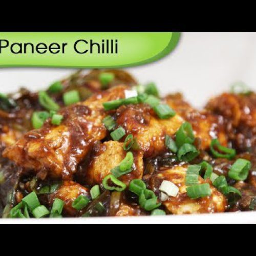 Paneer Chilli Dry | Indo Chinese Starter / Main Course Recipe By Ruchi Bharani