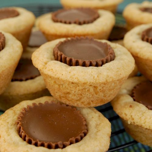 Peanut Butter Cup Cookies Recipe Demonstration – Joyofbaking.com