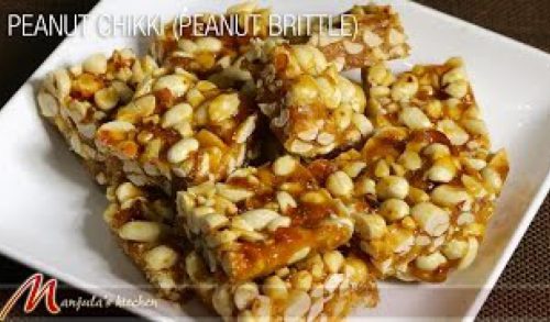 Peanut Chikki – Peanut Brittle, Homemade Candy Recipe by Manjula