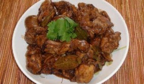 PINOY RECIPE – CHICKEN ADOBO RECIPE [STEW CHICKEN WITH SOY SAUCE]