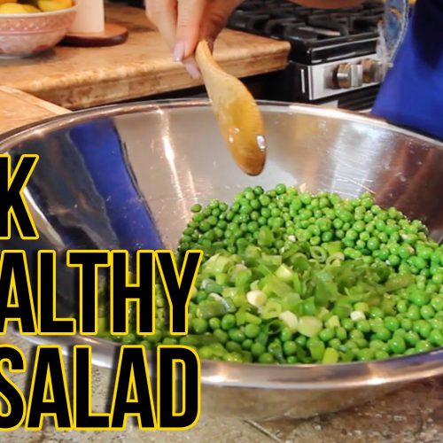 Quick & Healthy Pea Salad/RaqC