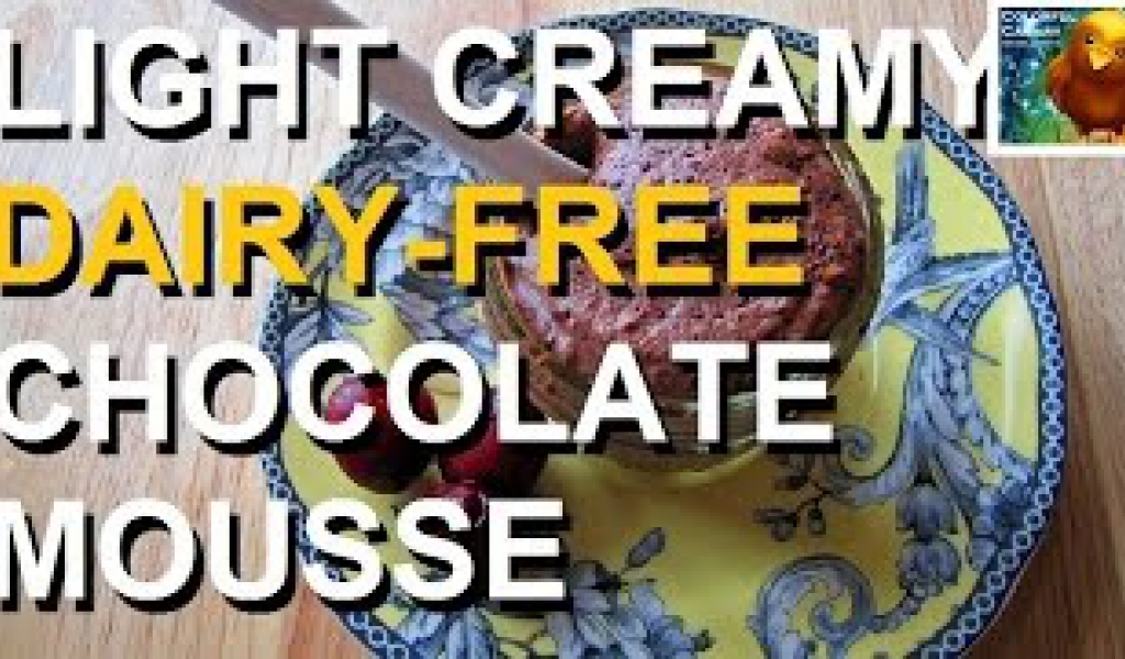 Raw Chocolate Mousse Recipe | 3 Ingredients | Dairy Free